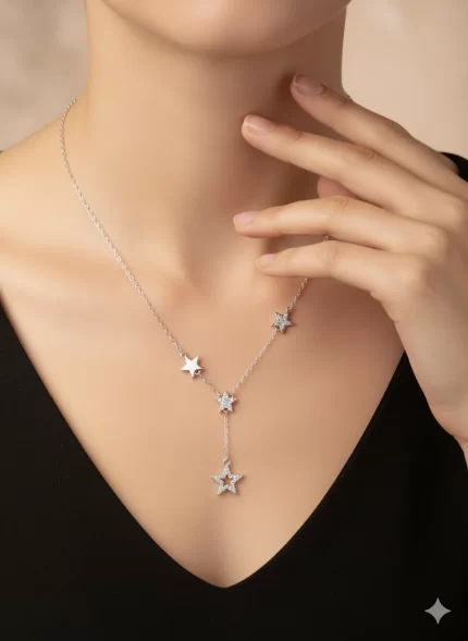 Starlit Cascade Necklace